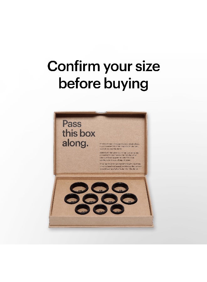 ULTRAHUMAN ULTRAHUMAN Ring AIR Sizing Kit | Choose from Sizes 5-14 | Sizing Guide for Your Smart Wearable Ring - Image 2