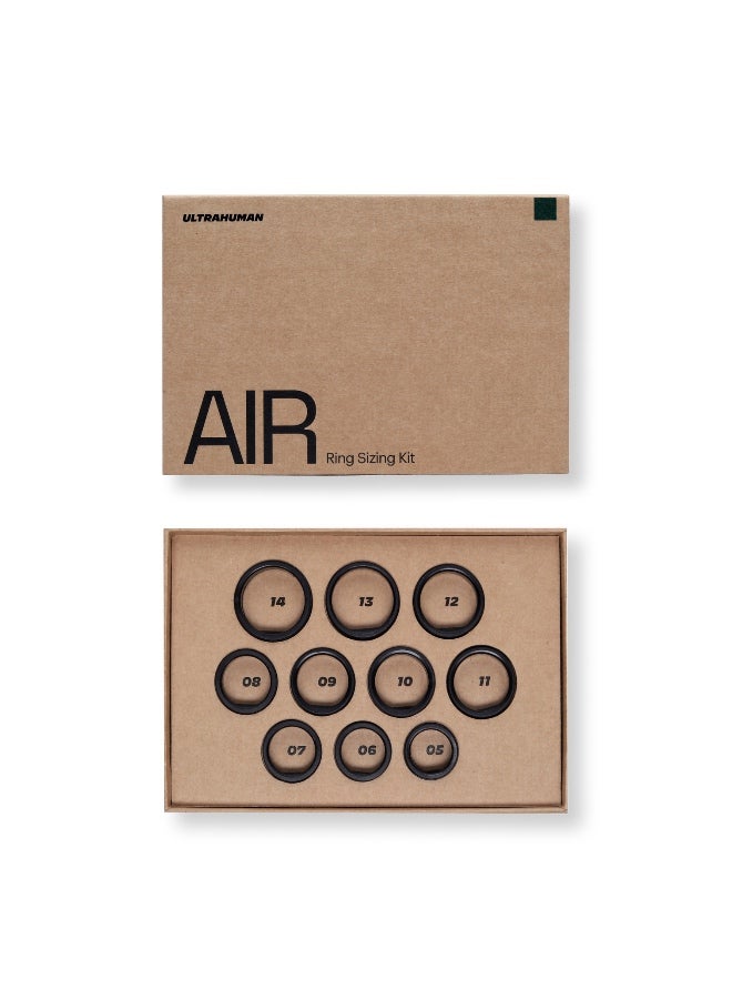 ULTRAHUMAN ULTRAHUMAN Ring AIR Sizing Kit | Choose from Sizes 5-14 | Sizing Guide for Your Smart Wearable Ring - Image 1