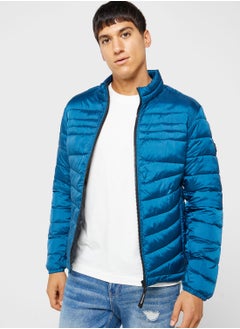 Colour Block Puffer Jacket
