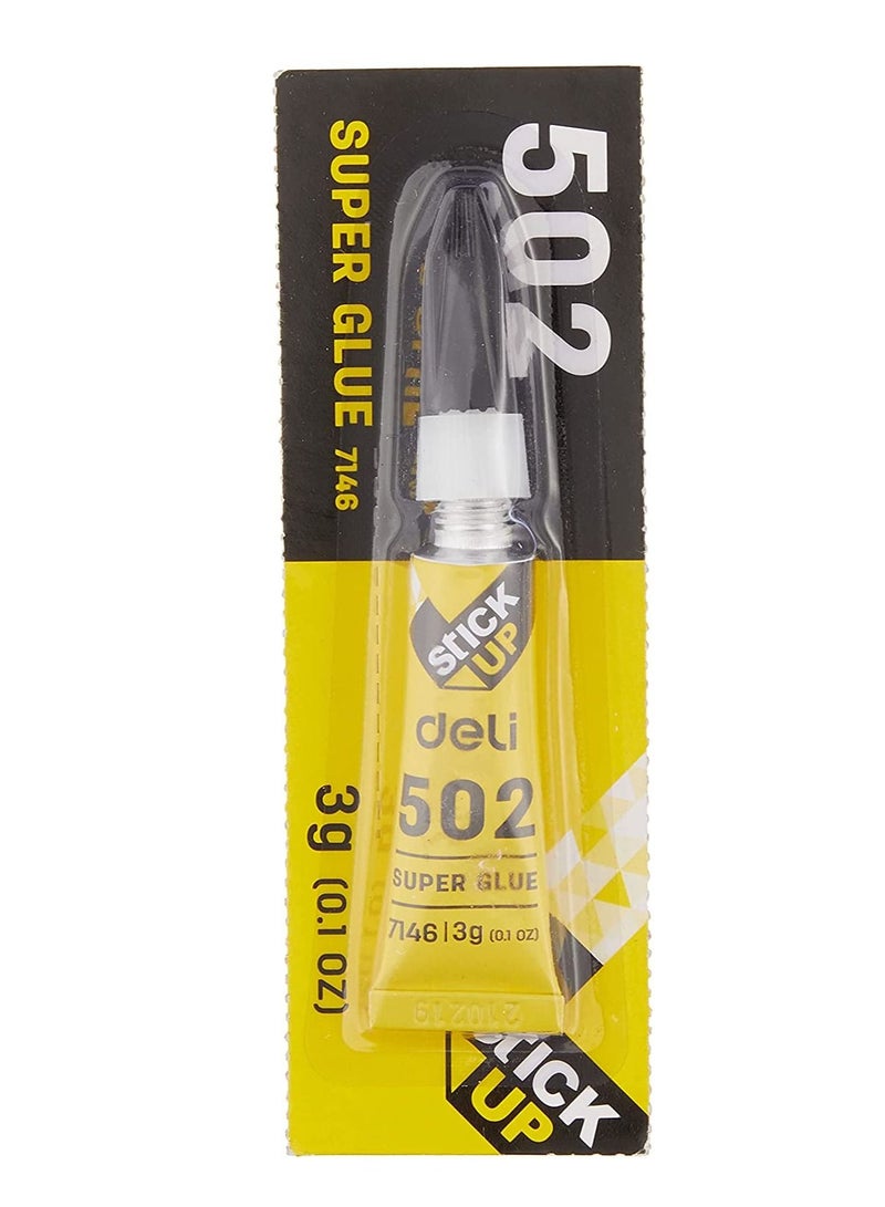 Deli 3-Piece Extra Strong Super Glue Set - Image 2