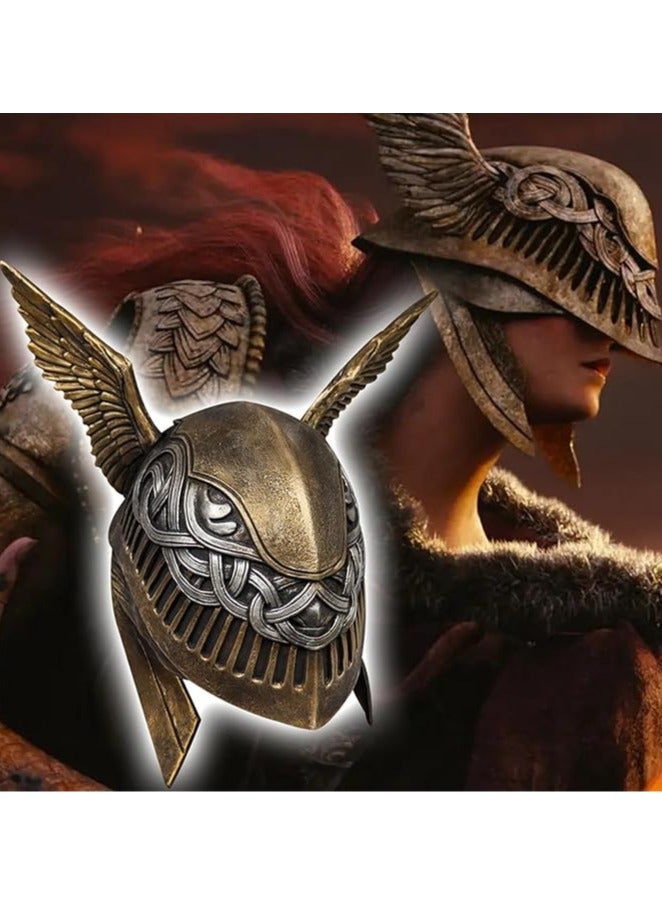 general Elden Ring Valkyrie Marlenia Helmet Mask Model Ornaments, Elden Ring Helmet Resin Ornaments, Malenia Helmet Cosplay Tools - Image 3