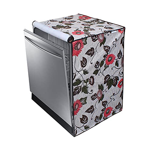 Star Weaves Dishwasher Cover Compatible with IFB Neptune VX Fully Electronic 12 Place Settings | Waterproof Dustproof Scratch Resistant Exterior | Zipper Closure | Durable Protector for Appliance - DWFLCKUM21 - Image 1