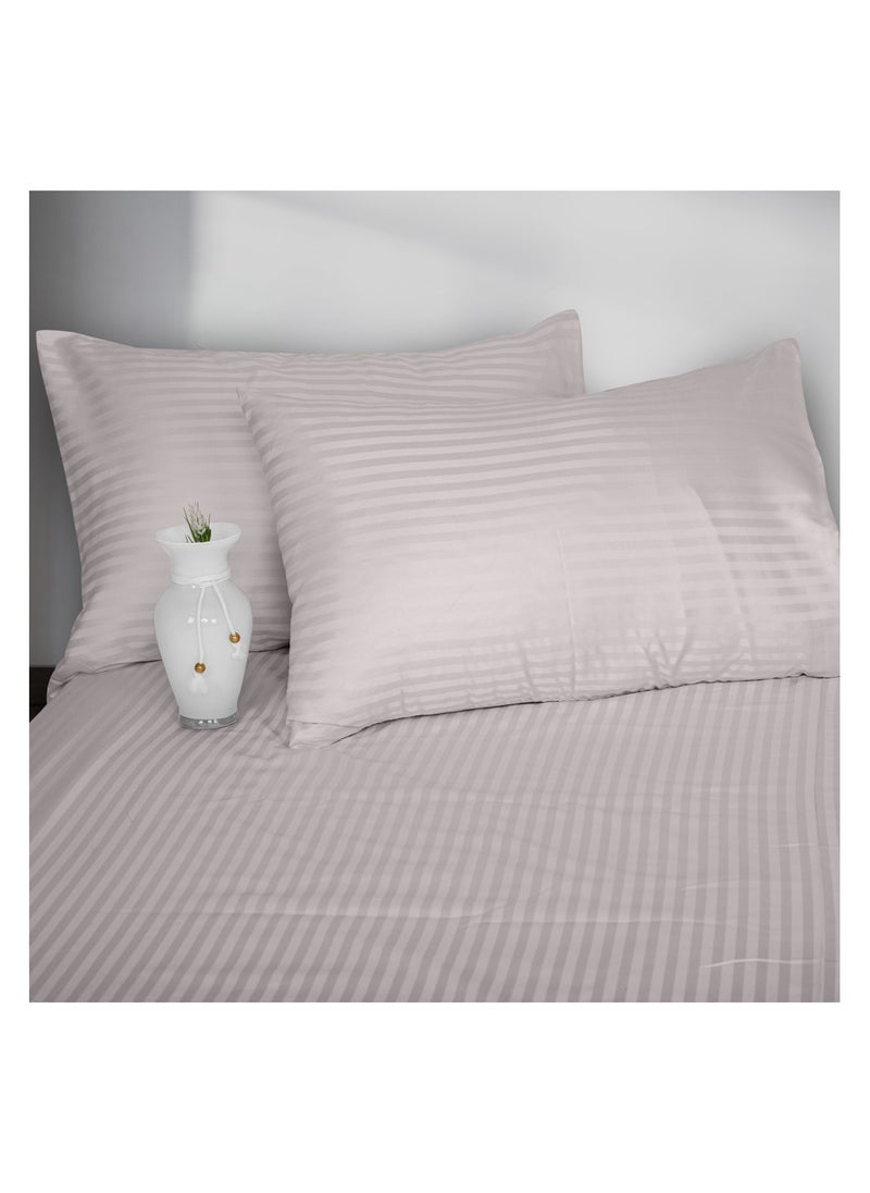 Family Bed - Steak Bed sheet striped 3 pieces size 120 x 200 cm Model 002 from Family Bed - Image 1