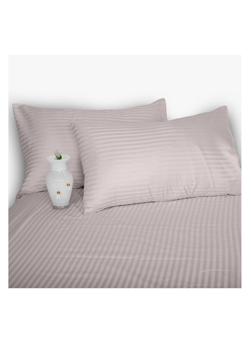 Family Bed - Steak Bed sheet striped 3 pieces size 120 x 200 cm Model 002 from Family Bed - Image 1
