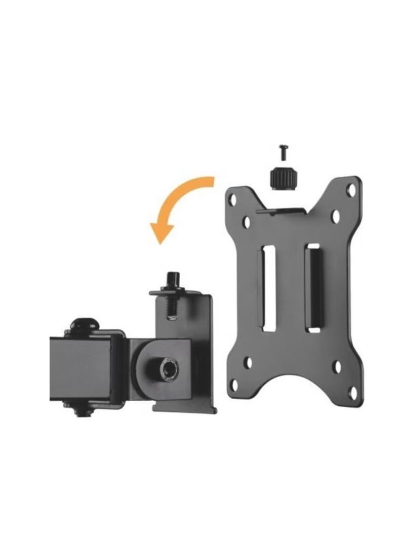 Stargold Articulating Dual Monitor Mount Black - Image 3