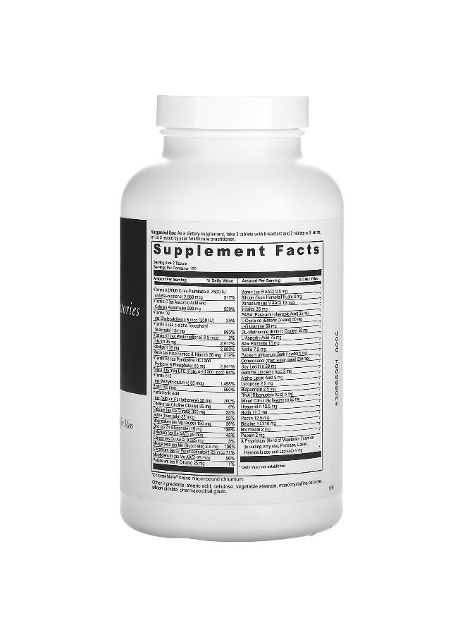 DaVinci Laboratories DaVinci Laboratories, Spectra Man, Multiple Vitamin/Mineral, 240 Tablets  - Image 2