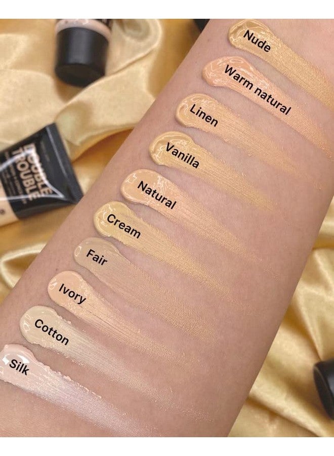 روود كوزمتيكس كريم أساس دبل ترابل + خافي عيوب - كريم 05 - Image 3