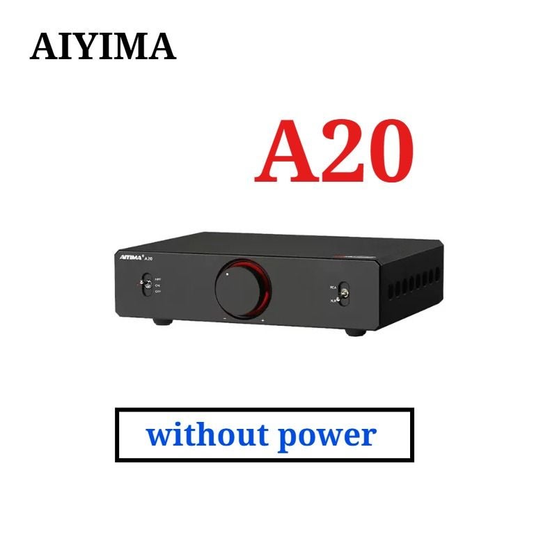 Aiyima A20 HPF High-Pass Filter Pffb Stereo Power Amplifier Tpa3255 HiFi 2.0 Audio Amp 300Wx2 with Fully Balanced Xlr/rca Input - Image 1