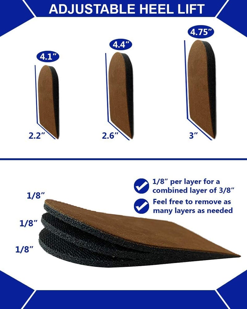 Balego Adjustable Heel Lift, Small (Pack of 4) - Image 3
