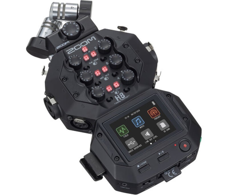 ZOOM Zoom H8 8-Input / 12-Track Portable Handy Recorder - Image 3