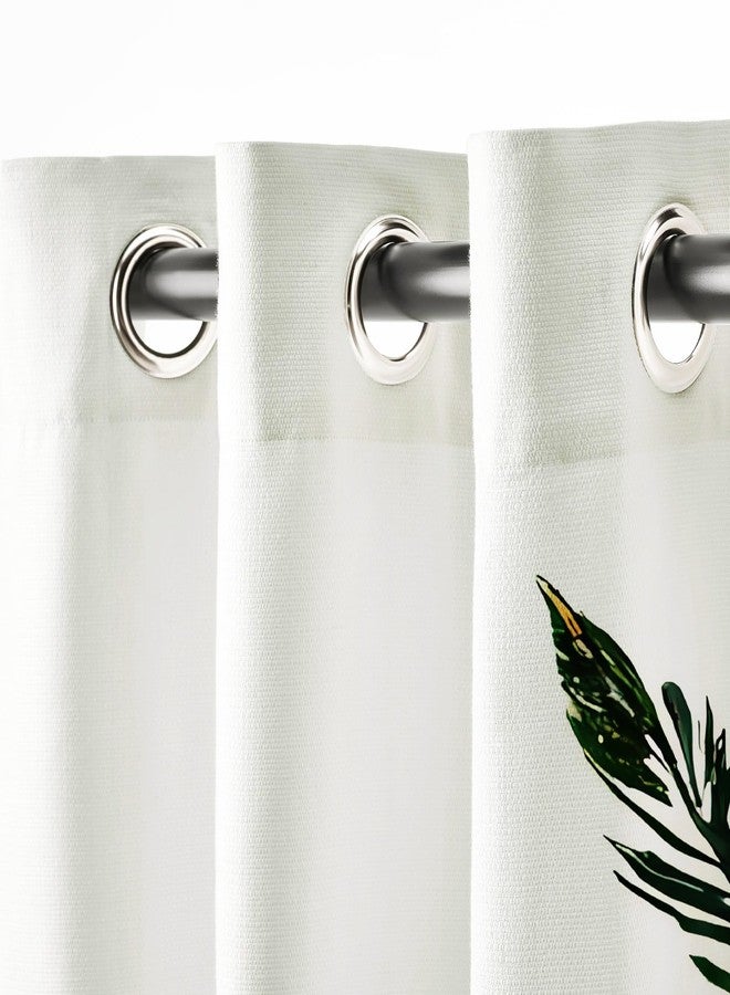 OnlyOne1 Merry Christmas Curtain | LongCrush/Polyester Decorative Window & Door Drape | Festive, Party Decoration Curtain for Living Room, Bedroom, Kids Room & Home Decor | Size 7ft_24 | Single Piece - Image 3
