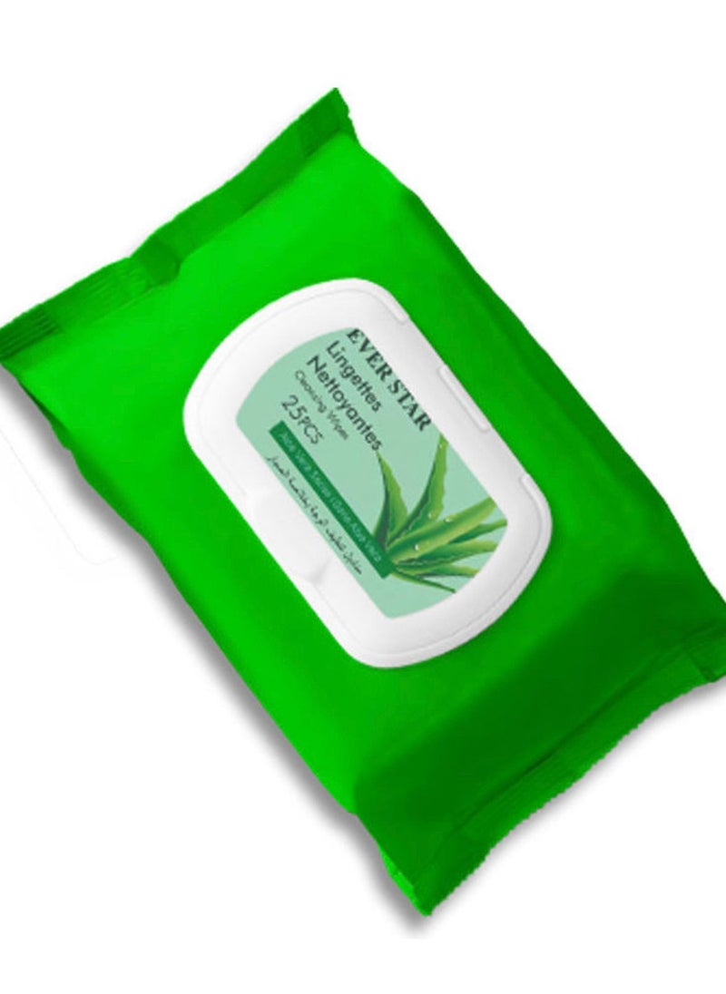 Ever star - Makeup remover wipes With aloe vera - Image 1