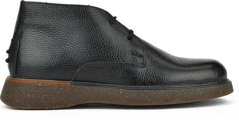 Ziya , Men's Leather Boots 1331007Z3048 Black