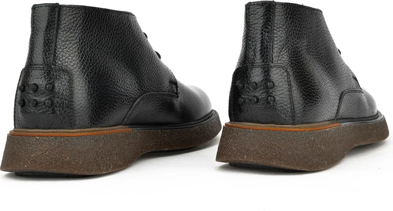 Ziya , Men's Leather Boots 1331007Z3048 Black