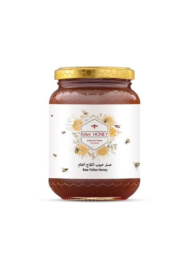 Raw Honey Raw Pollen Honey - Image 3