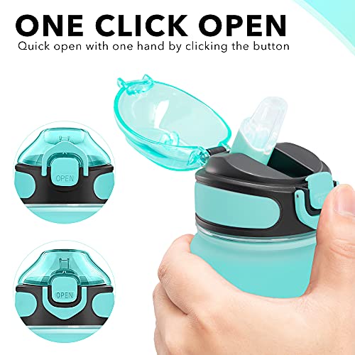 Enerbone 32 oz Drinking Water Bottle with Times to Drink and Straw, Motivational with Carrying Strap, Leakproof BPA & Toxic Free, Ensure You Drink Enough Water for Fitness Gym Outdoor - Image 5