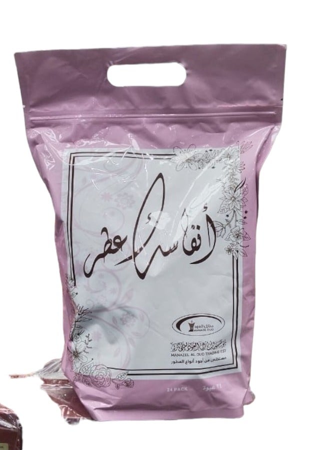 أنفاس عطر انفاسك عود ربع تولة 24حبة