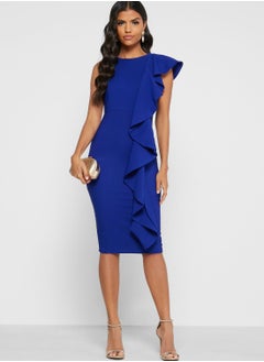 Ella Limited Edition Ruffle Detail Dress  - Image 4
