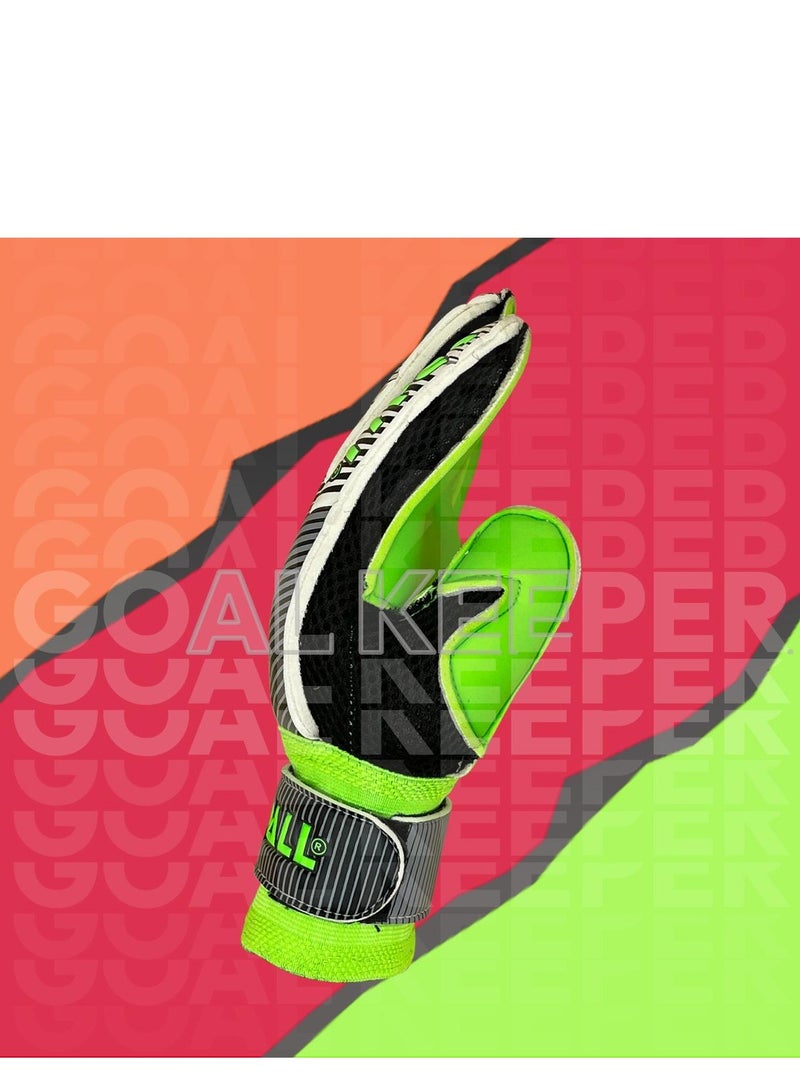 Spall Goalkeeper Gloves With Strong Grip Palms To Give Hand Finger Protection To Prevent Injuries For Football Soccer Goalie Training Gloves - Image 4