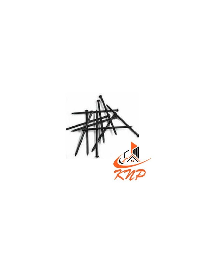 KNP - KNP Concrete Nail Black 75mm 50 PCS - Image 1