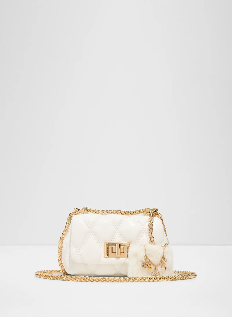 ALDO Charms detail Flap over crossbody