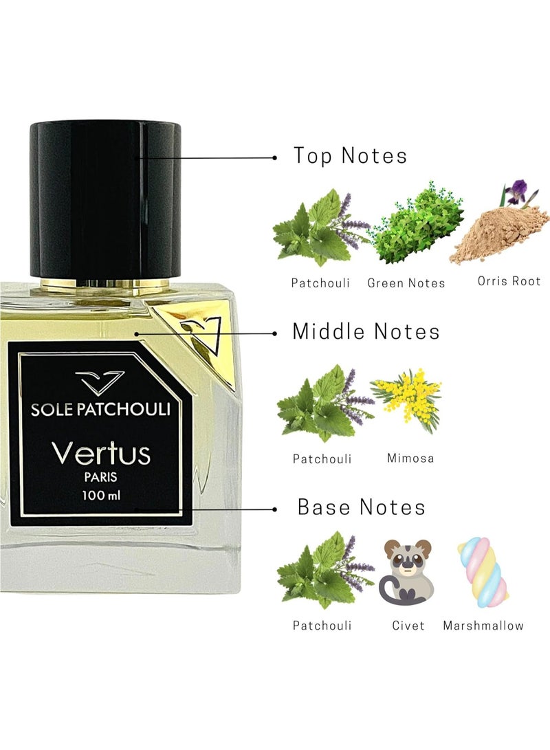 فيتروس عطر سول باتشولي  100ملليلتر - Image 3