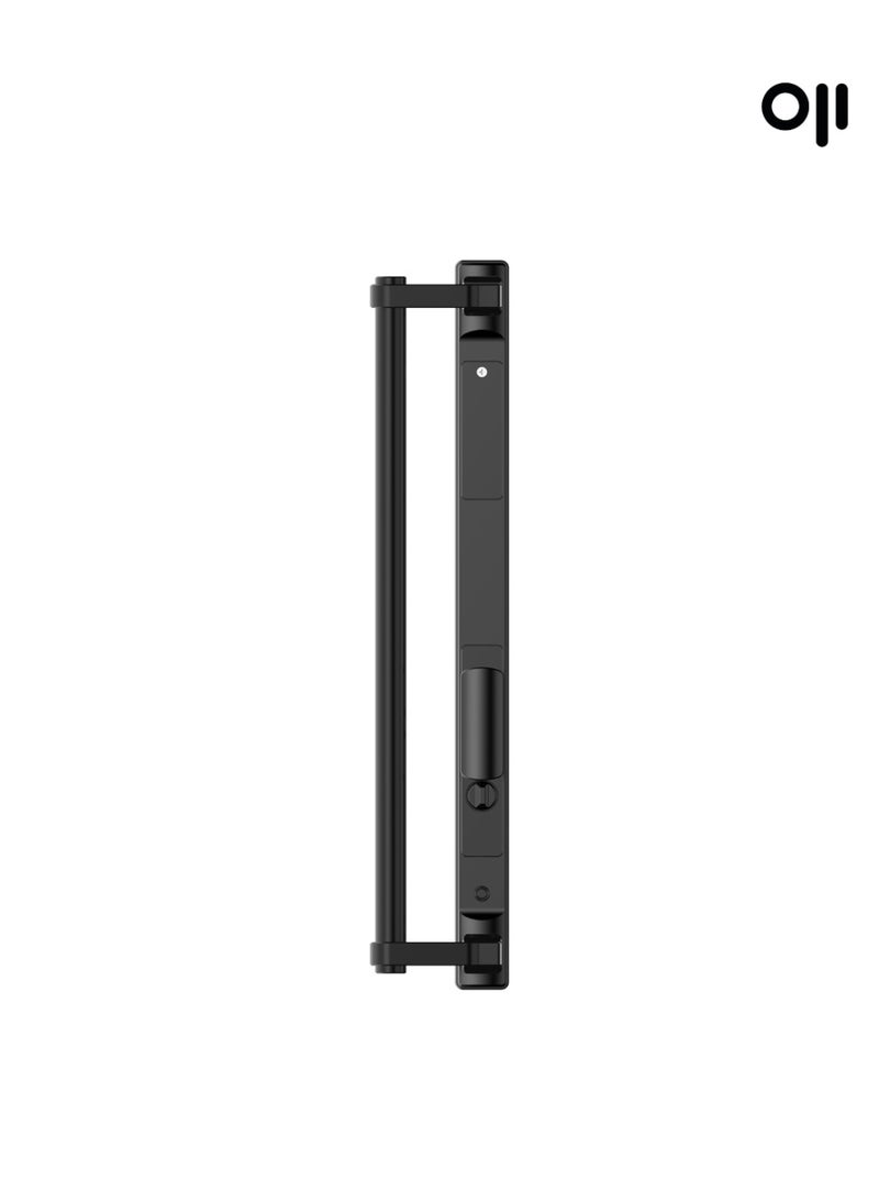 أوجي سمارت Oji SecureLock Luxe Smart Lock, Premium IP65 Waterproof Smart Door Lock with Fingerprint, RFID, PIN Code, App Control, & Mechanical Key, Temporary PINs, Access Management, Oji Smart App - Image 3