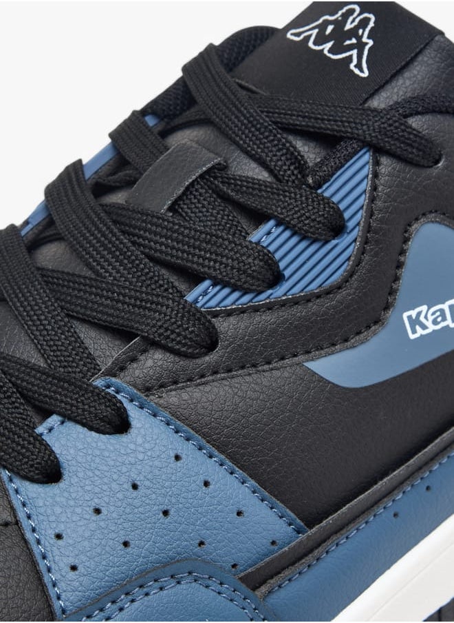 Kappa Men's Perforated Sneakers with Lace-Up Closure  - Image 4