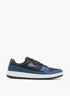 Kappa Men's Perforated Sneakers with Lace-Up Closure  - Image 3