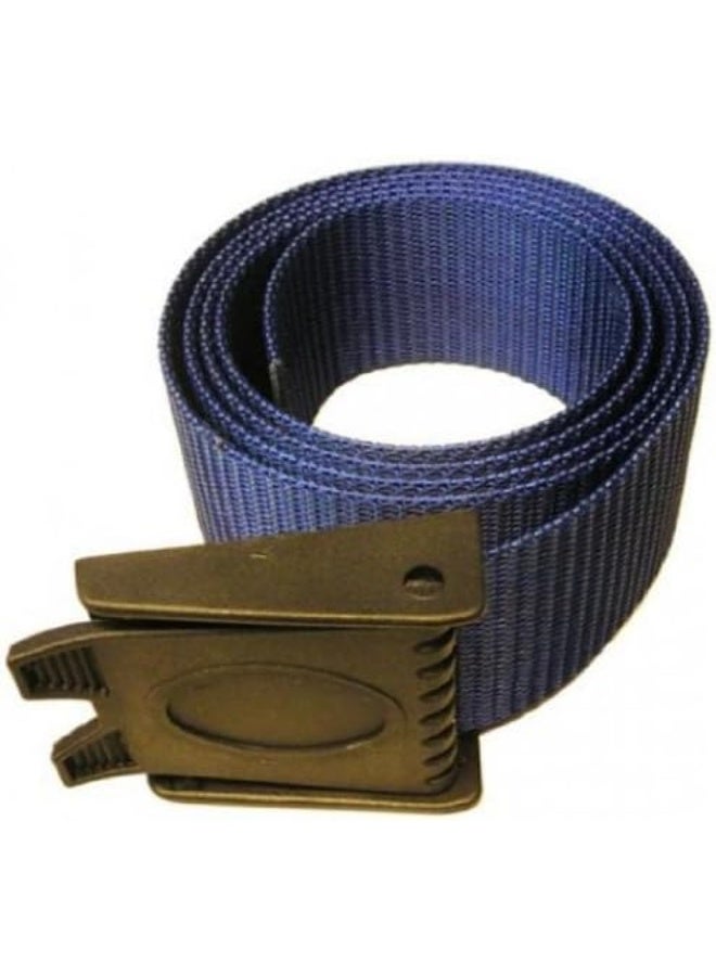 Storm Accessories Storm 60in Weight Belt with Plastic Buckle for Freediving and Scuba Divers- Blue  - Image 5