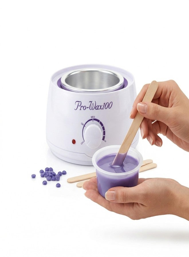Drumstone Pro Wax Heater Kit 100 Professional Hair Removal Wax Warmer with Adjustable Temperature Control, Quick Melt Safe Design for Face Arms Legs Bikini, Home Salon Waxing System XL - Image 1