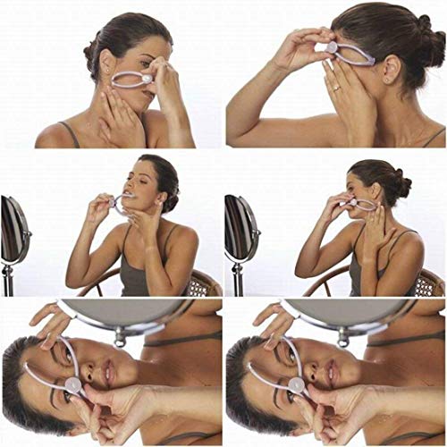 LONGMIRE Women's Tweezer Eyebrow Face and Body Hair Threading Kit Used For Eyebrows Lining & Trimming, Face, Chin & Upper Lip Hair Removing Tool/machine/epilators (Multicolor) - Image 4