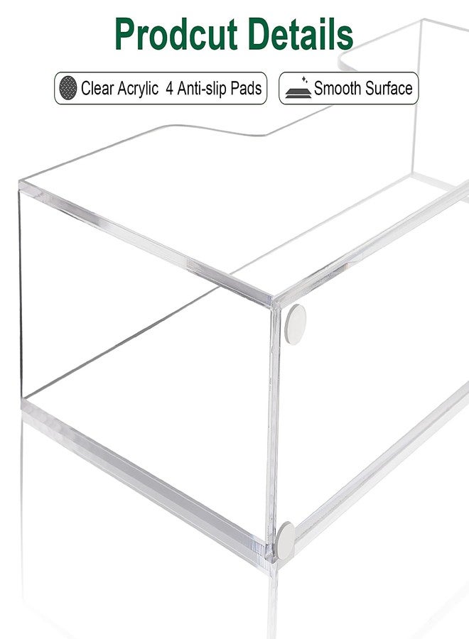 Douildhaiy Napkin Holders for Paper Napkins, Acrylic Guest Towel Holder for Bathroom, Clear Vertical Napkin Holder for Kitchen Dining Tables,Hand Towel Holder for Home, Hotel, Restaurant - Image 4