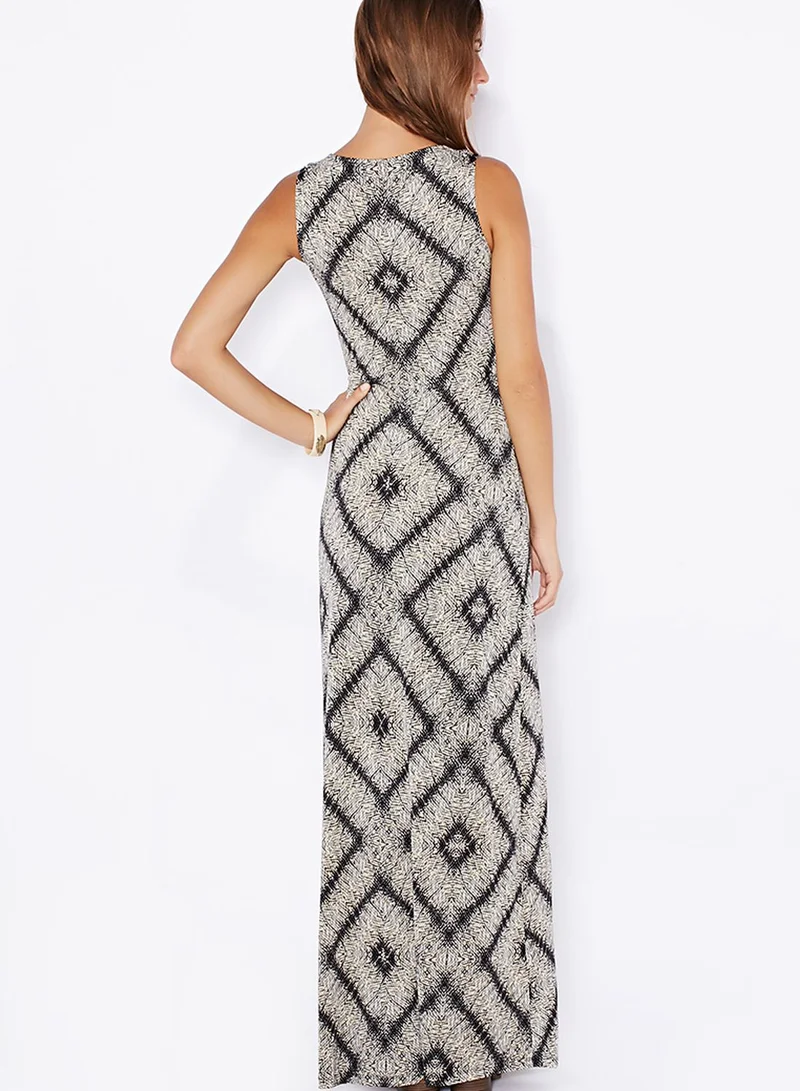 Wallis Tribal Print Dress