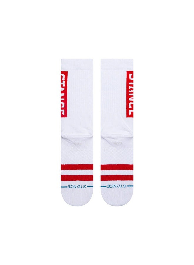 Stance Socks OG White / Red - Image 5