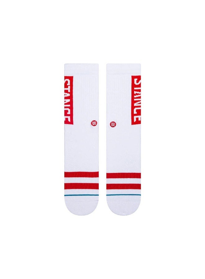 Stance Socks OG White / Red - Image 4