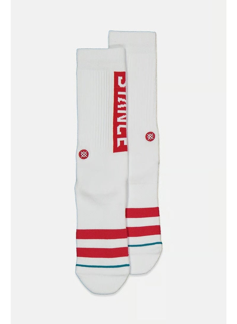 Stance Socks OG White / Red - Image 2