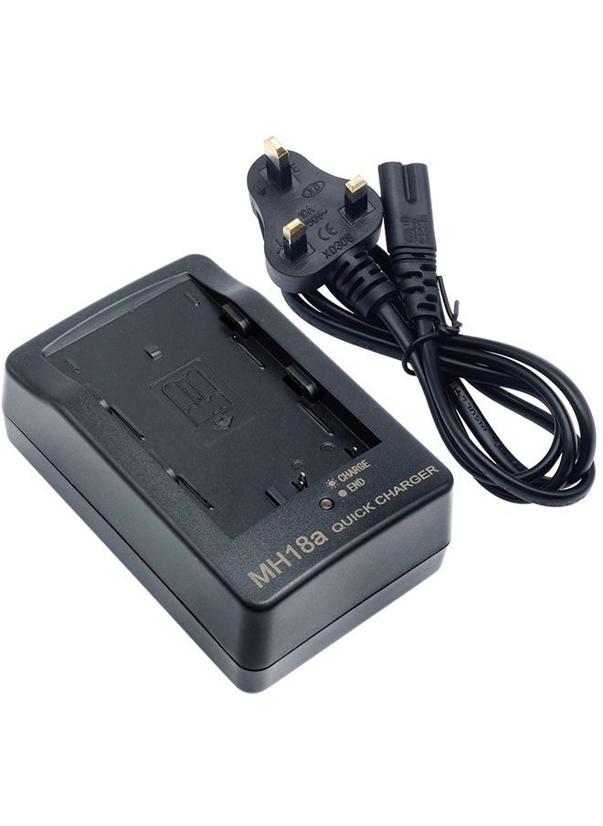 Ailily - MH-18a Quick Battery Charger Compatible with Nikon EN-EL3 EN-EL3e EN-EL3a Battery for D50 D70 D70s D80 D90 D100 D200 D300 D300s D700 Digital SLR Cameras - Image 1