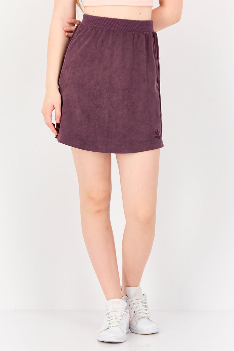 adidas Originals Women Sportswear Fit Training Skirts, Maroon - Image 1