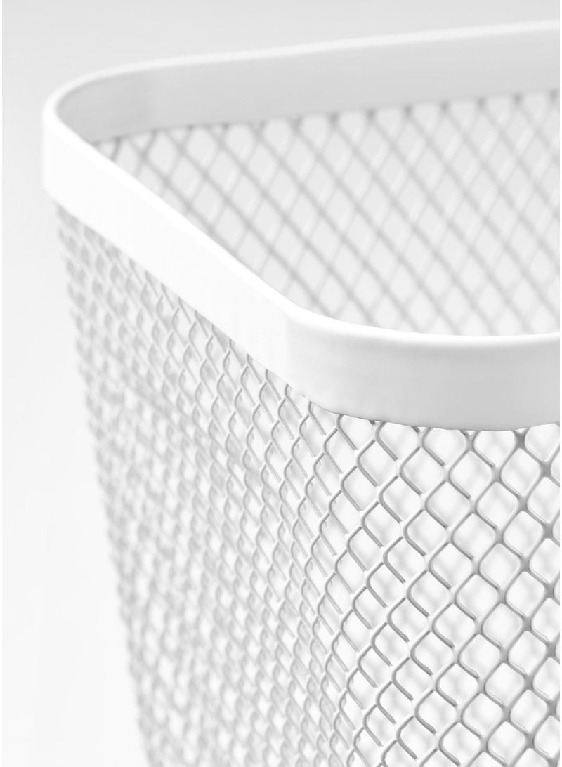 Generic White Metal Mesh Pen Cup  - Image 4