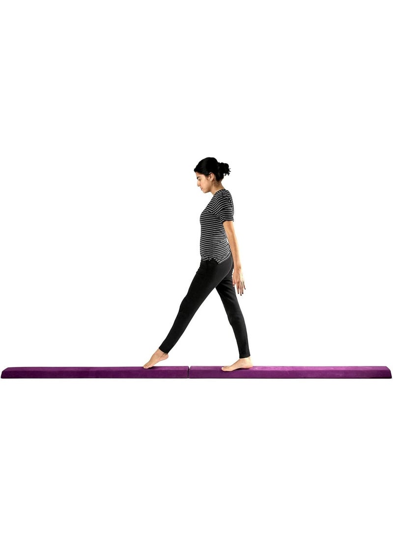 jaexest 7.9FT Balance Beam Folding Gymnastics Beam Non Slip Bottom With Carry Bag for Kids, Beginners and Professional Home Training - Image 5