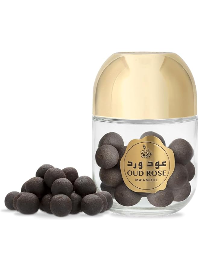 Al Rehab Maamool Oud Rose Bakhoor 100 G - Image 1