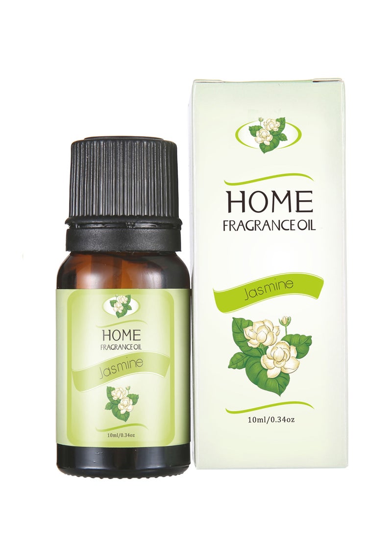 1-Piece 10ML Essential Oil For Air Humidifier,Flavors Aroma Diffuser Natural Plant Oil,Plant Fragrance Use For Air Fresh or Relieve Stress,Fragrance Jasmine - Image 1