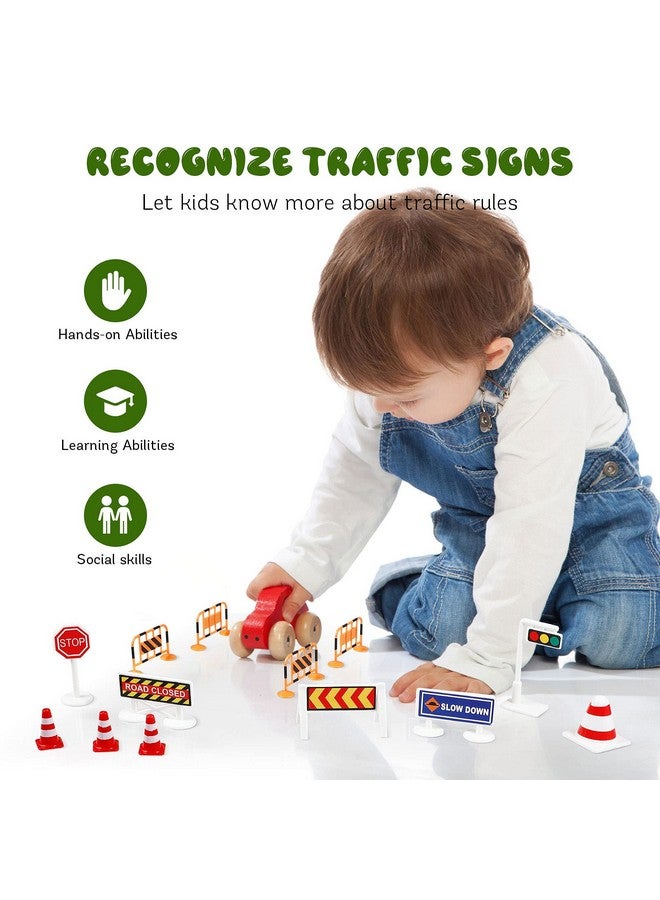 توي اند اونا مجموعة واحدة من ألعاب إشارات المرور وإشارات الشوارع للأطفال - Image 3