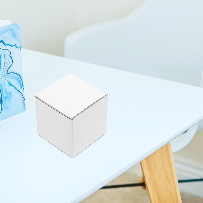 White Corrugated Cardboard Boxes 10Pcs Recyclable Mailer for Shipping Packing Storage - Image 4