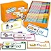 Edulok Phonics Flash Cards Word Family Build BookLearn to Read 30 Read and Rhyme Flip BooksSight Words Flash Cards Kindergarten Phonics Flip Books for Kids Classroom Homeschool Preschool Learning Activity - Image 3