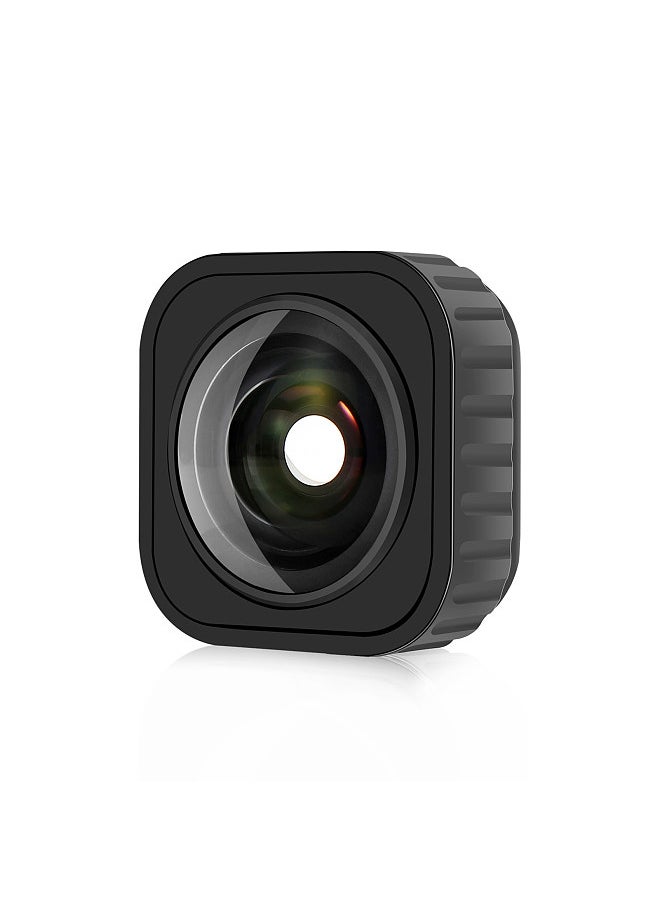 PULUZ - Camera Lens Anti-Shaking 155°Wide Angle Support 5-meter Waterproof Lens Mod Compatible with GoPro Max/ Hero 12 11 10 9 Black - Image 1