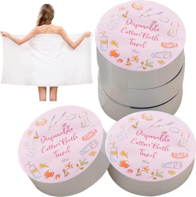 SIOPAWORLD Magic Tablet Towel Tissues Paper | Big Disposable Pure Cotton Compressed Portable Travel Facial Towel Water Wet Wipe Washcloth Napkin Moistened Tissues (Pack of 3) - Image 1