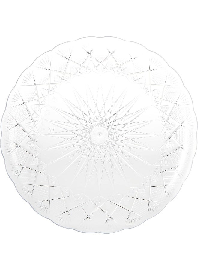 سوفت آند كول هوتباك طبق كريستال شفاف 27 سم 5 قطع - Image 3