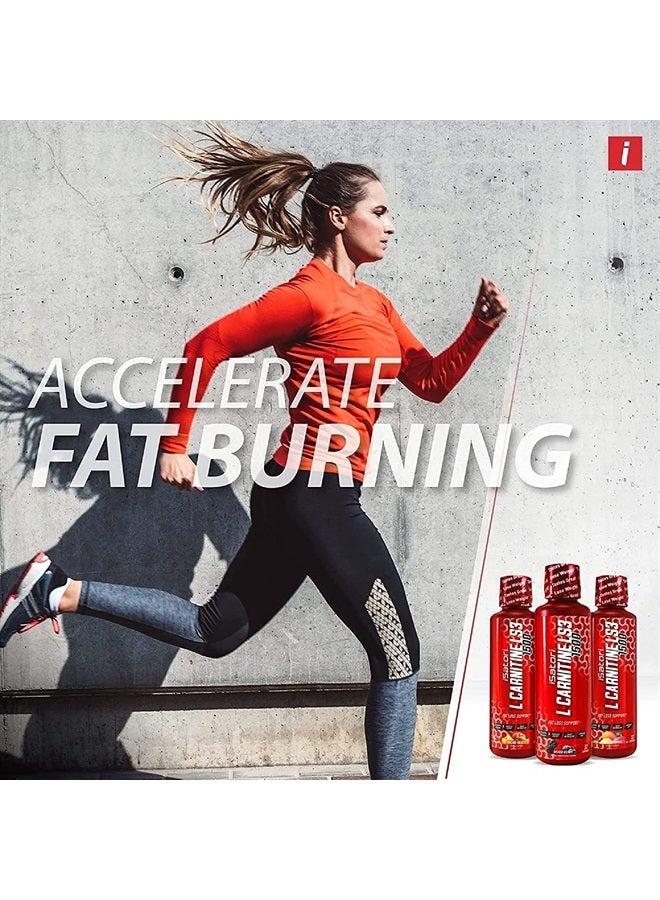 l carnitine isatori L-Carnitine LS3 3000, Liquid L-Carnitine with Acetyl L-Carnitine, L-Carnitine L-Tartrate, Stimulant Free Pre Workout, No Calories, Sugar, Gluten, Keto-Friendly, Bombsicle Flavor (32 Servings) | Best Price Bahrain Qty:3 vials Meet GLUTA-D (Glutathione 500mg) Redness